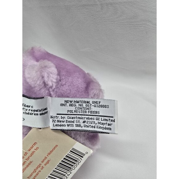 Giant Microbes Kissing Disease Mono Plush Stuffed Animal Toy Purple Vintage - Picture 8 of 13
